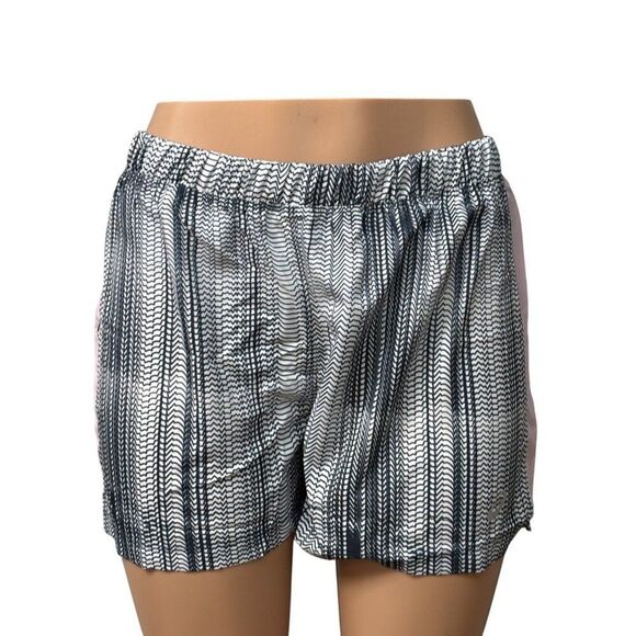 ASICS Women's Ready-Set 3In Graphic Shorts, Black/White - Picture 3 of 12